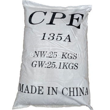 Polvo de polietileno clorado CPE135A